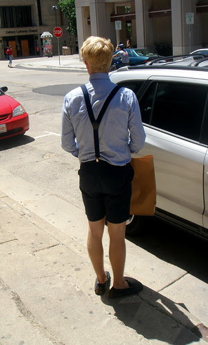 Man in shorts