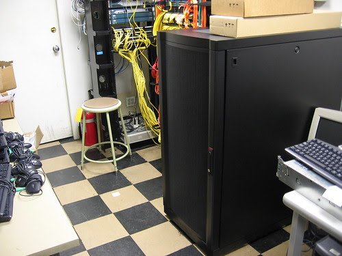 new rack for VoIP stuff