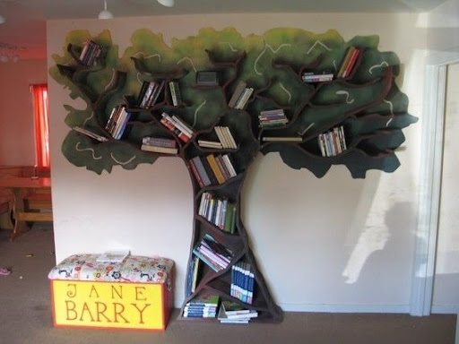 Book Tree Shelf