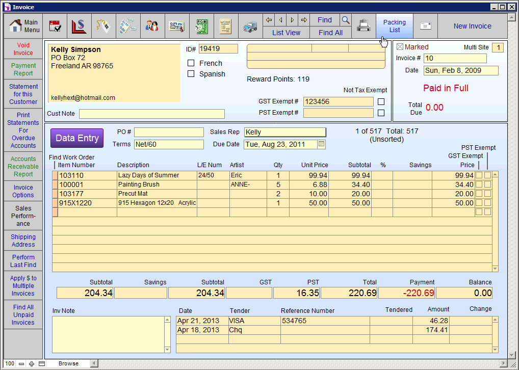 2013 access tutorial for You certain a perform may invoices to appear them have and mark Find