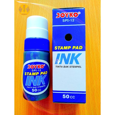 harga stamp pad biru no.1