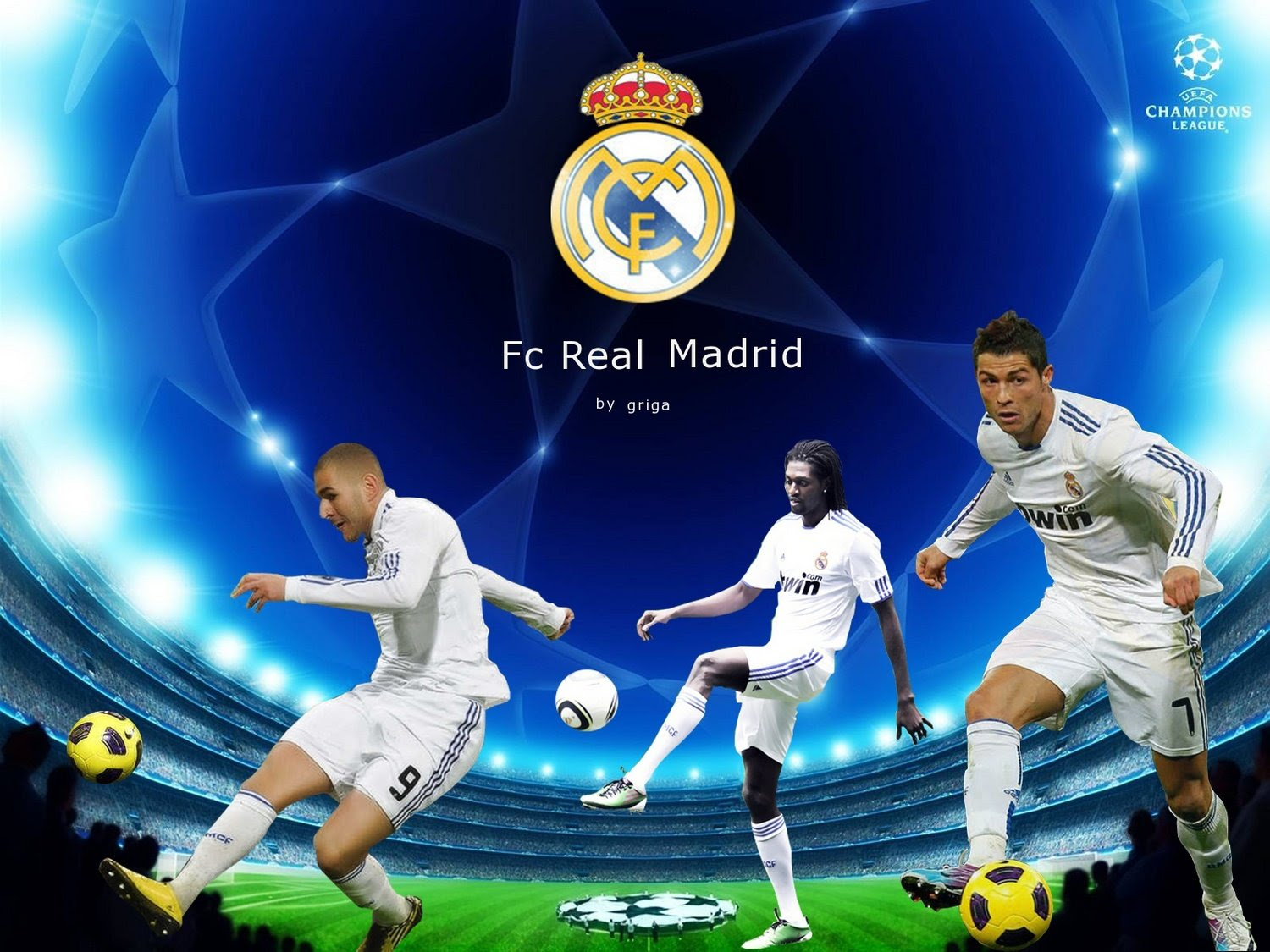 Футбольные клубы: Реал (Мадрид, Испания) Обои (часть 3 ...