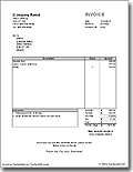 Home repair receipt template
