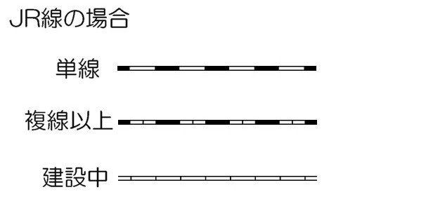Geographico 地図記号紹介 鉄道編１