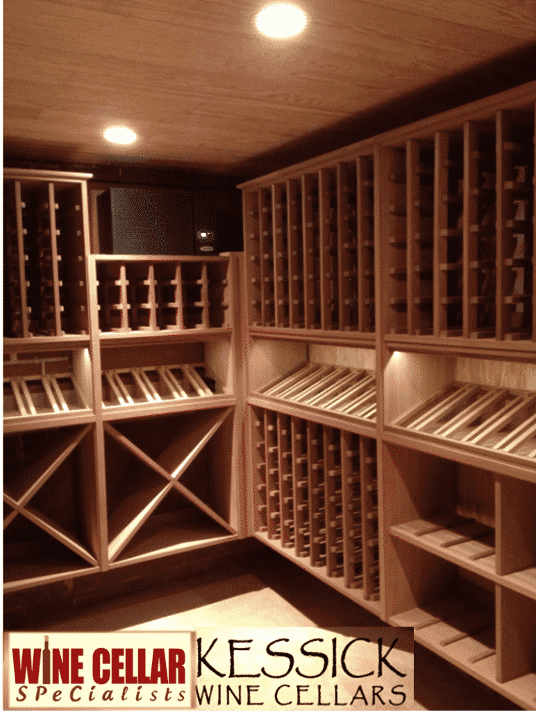 Contemporary Wooden Wine Cellar Racks from Kessick | Wine Cellar 