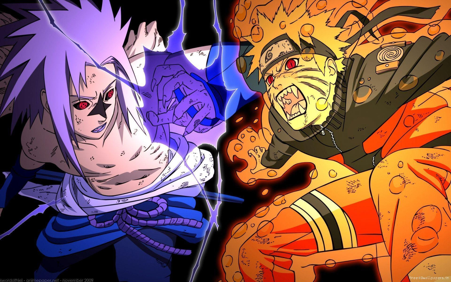 Naruto vs Sasuke
