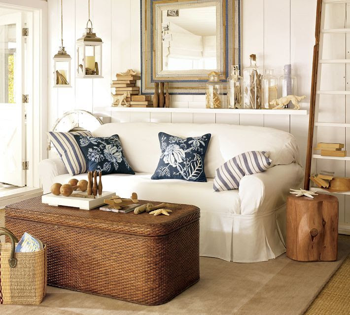 Coastal room...ahhh! Can I do it with a French twist?