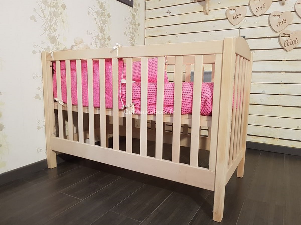 Lit Bebe Evolutif Et Ecologique Lisa Couleurs Bois Le Blog