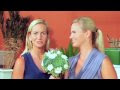 BRIDAL BOUQUET AND BRIDESMAID BOUQUET