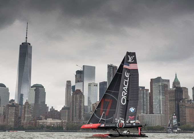 Oracle America's Cup entry in New York.