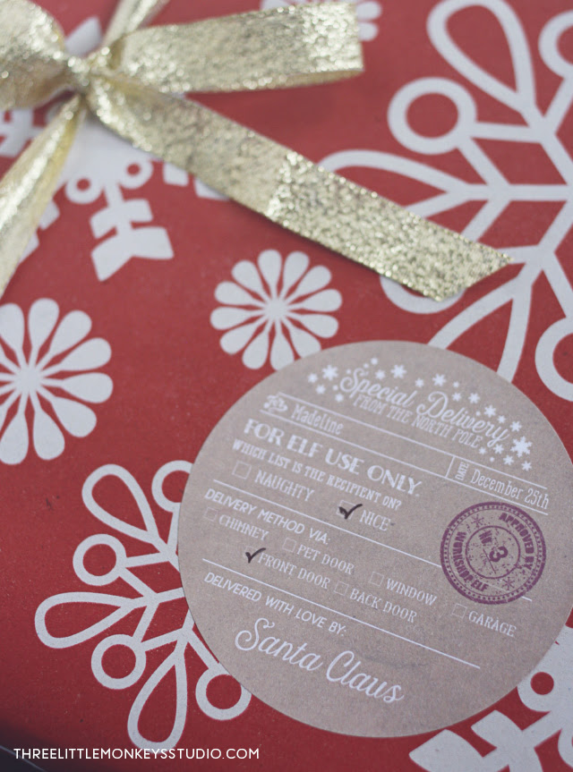 Santa's Special Delivery Gift Label Tags | Worldlabel Blog