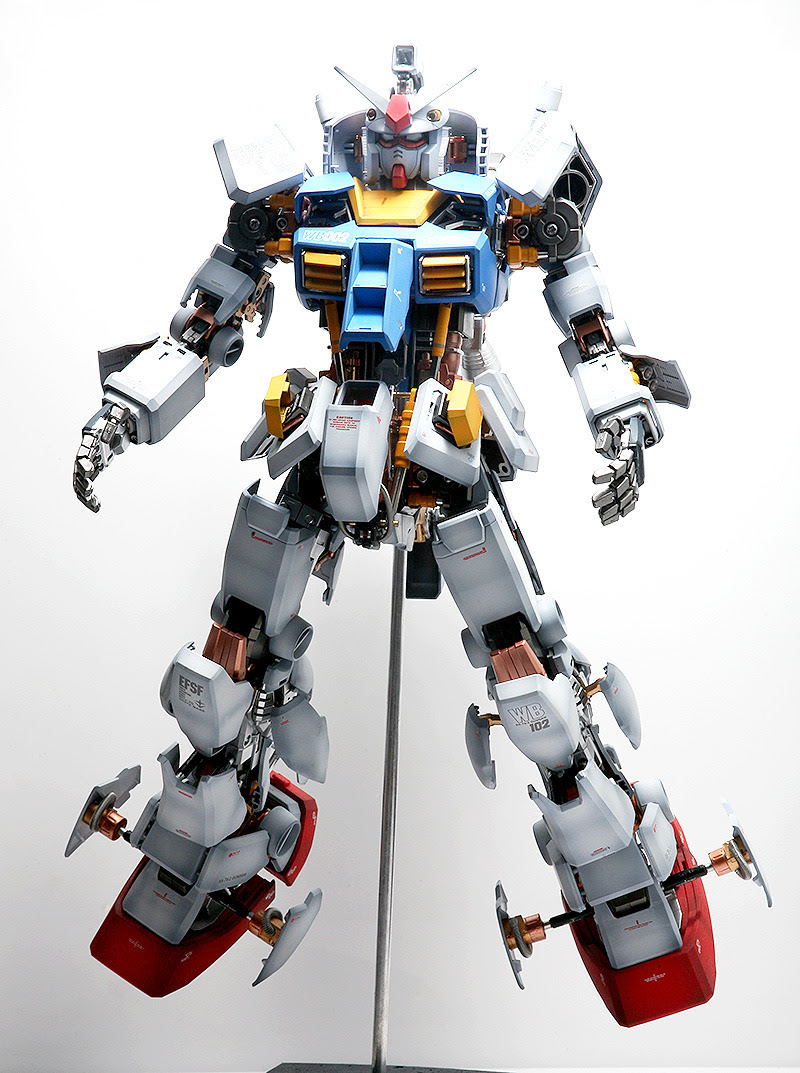 How To Improve A Pg 1 60 Rx 78 2 Gundam Ver Full Hatch Open Full Photoreview No 42 Hi Res Images Gunjap