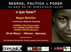 Evento discute os Desafios Políticos da População Negra no Brasil Evento discute os Desafios Políticos da População Negra no Brasil