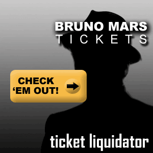 Bruno Mars tickets