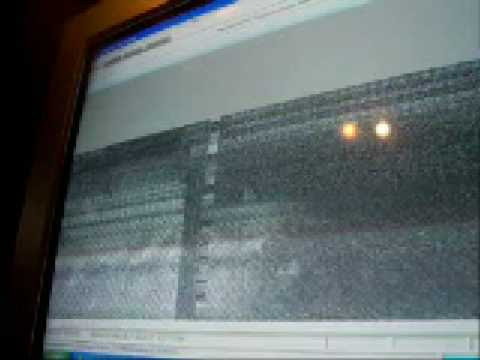 Noaa weather satellite pass using ar 147 + tranciever and wxtoimg software.