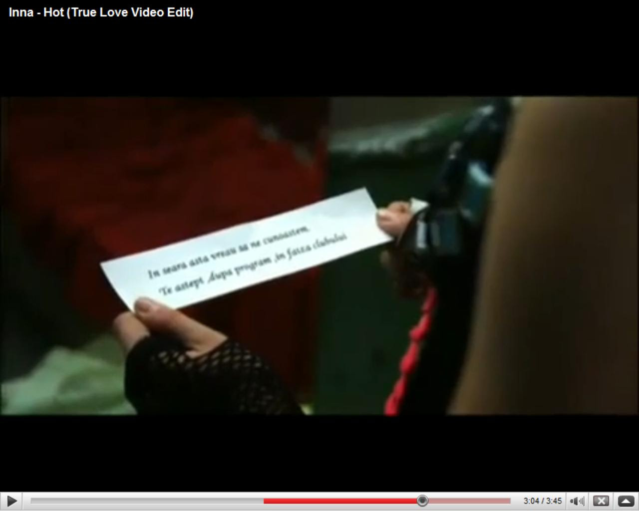 Inna Hot True Love Video Edit