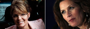 Sarah Palin and Michele Bachmann