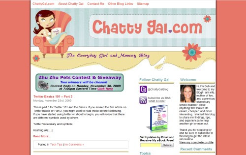 Chatty Gal: The Everyday Girl and Mommy Blog