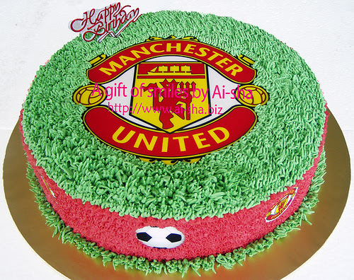 Birthday Cakes Edible Image Manchester United