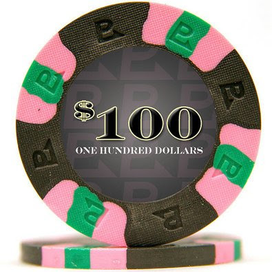 New Trademark Nexgen Pro Classic Style Poker Chip Set 39 Mm Diameter Casino Sized Chips