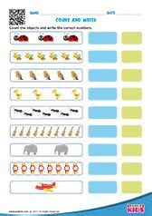  counting objects kids worksheets preschool tracing worksheets