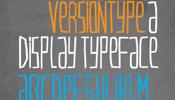 VersionType---A-Free-Font