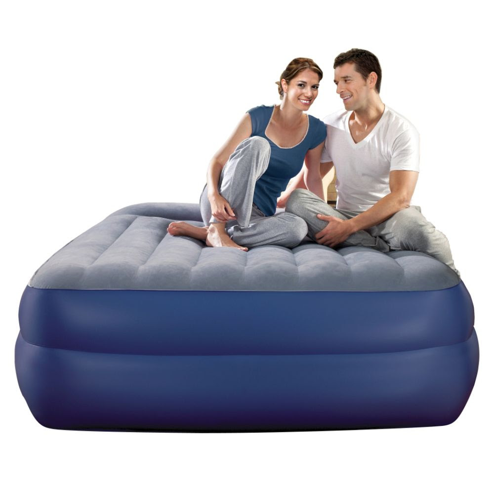 Queen Raised Air Bed-s.shld.net
