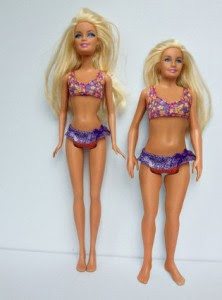 Designer cria a ‘Barbie normal’, com estrias e espinhas Designer cria a ‘Barbie normal’, com estrias e espinhas