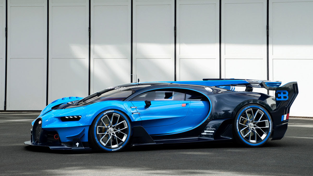 Bugatti's Vision Gran Turismo concept car