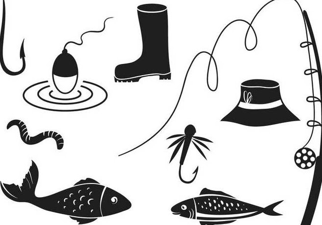 Download Free Fishing Vectors Free Vector Download 339341 | CannyPic