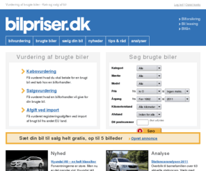 Bilpriser brugte biler