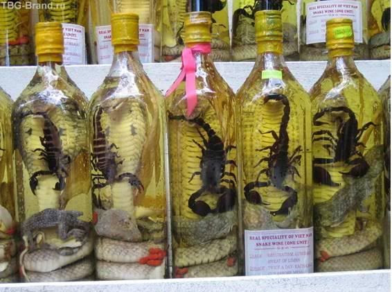 liqueur de serpent Chine