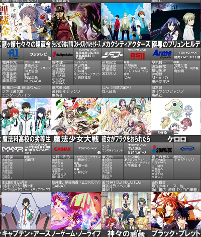 14年春アニメ 最速 放送時期 時間 情報まとめ アニメ多すぎぃぃぃぃ やらおん