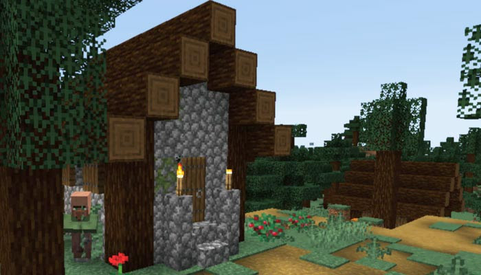 マイクラ タイガの村が新しくなった 新しいタイガの村の建築物まとめ マイクラモール