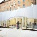 green design, eco design, sustainable design, paris nursery, h2o architects, epee de bois, fabric canopy extension, glass box