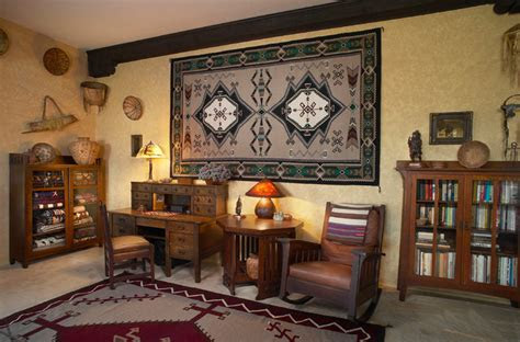 There's more to think about than just the cost of new garage doors. Southwestern American Indian Design - Southwestern - Home