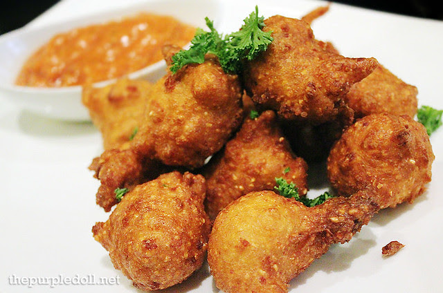 Chef Sharwin Tee's Hush Puppies with Peach Ketchup