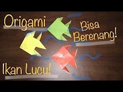 Inspiration Cara Membuat Origami Ikan Hias Gampang Origami Fish Origami Binatang, Video cara membuat origami binatang angsa most popullar!