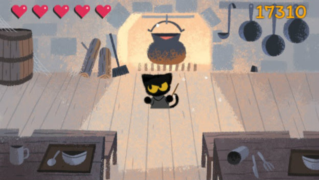 Google's Halloween Doodle Is a Cat Wizard Game - Cheat ...