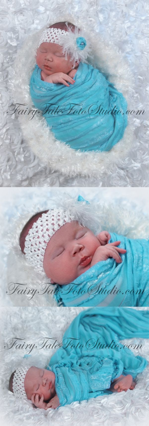 Newborn Girl Swaddled in Blue Wrap Portrait Poses | Photo Idea | Photography | Cute Kid Pic | Baby Pics | Posing Ideas | Kids | Children | Child | ~Bountiful Utah Photographer close to Salt Lake City | Ogden | Provo UT~