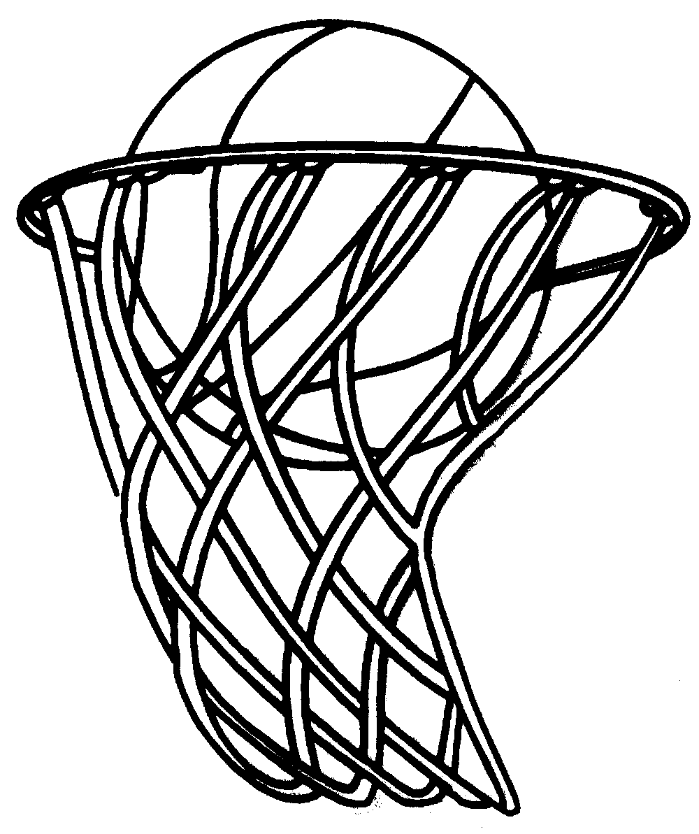 Basketball coloring pages to download and print for free