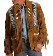 Populer Unik Leather Western Jacket, Paling Heboh!