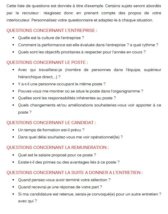 Exemple De Demande D'emploi Candidature Spontanée ...