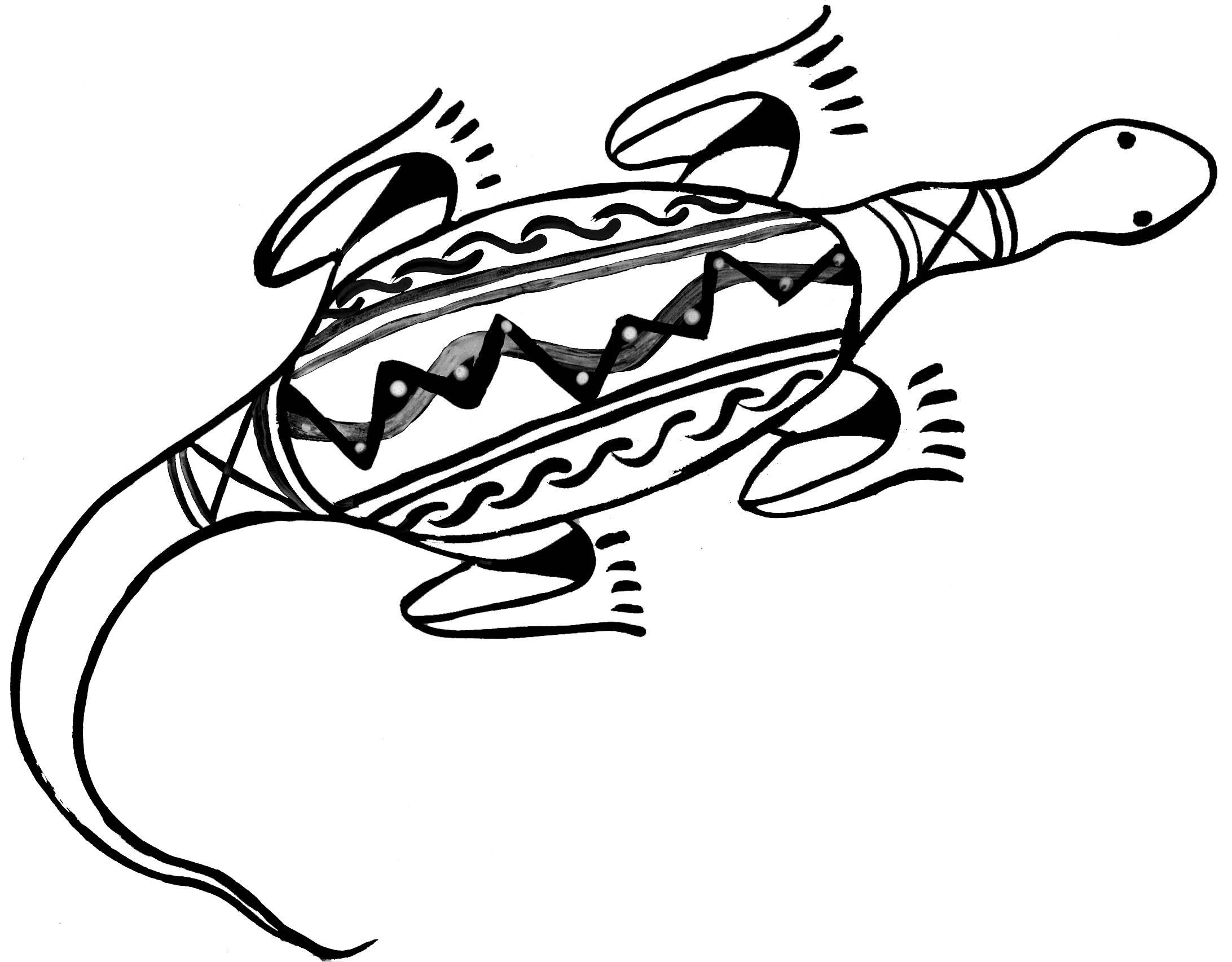 aboriginal colouring in pages - Clip Art Library