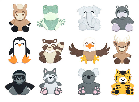 Download Cuddly Animals Part II SVG Collection - $6.99 : SVG Files ...