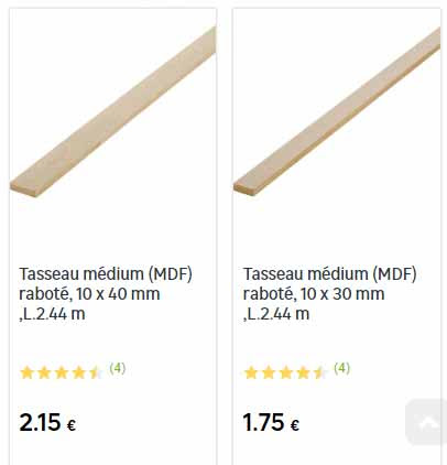 Baguettes Pour Encadrement Leroy Merlin