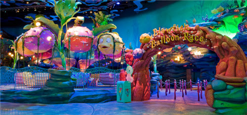 マーメイドラグーンの人気アトラクション ブローフィッシュ バルーンレース のブローフィッシュってどんな魚 ディズニー 裏話 雑学 トリビアが2 000話以上 ディズニーブログ じゃみログ