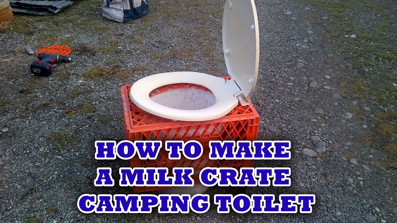 DIY Camp Toilet - YouTube