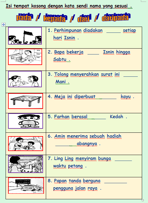 Latihan 1 - KEINDAHAN BAHASA MELAYU
