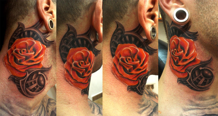 rose tattoo outlines